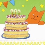 De activiteit 'Dikkie Dik en de taart' van Bibliotheek Haarlem-Schalkwijk wordt u aangeboden door dekleineladder.nl uit Haarlem