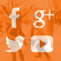 Volg dekleineladder.nl op Facebook, Google+, Twitter en Youtube