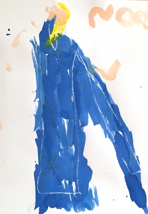 Weer eens een andere frozen tekening.