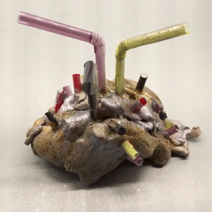 Door het experiment nog te schilderen wordt het extra mooi