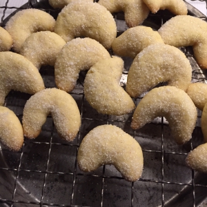 En nu zijn je kerstkoekjes klaar, eet smakkelijk