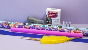 Wat heb je nodig om deze leuke pietenmuts te maken?