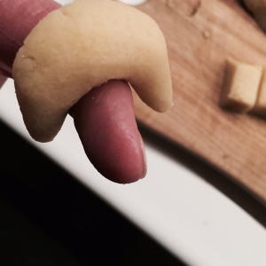 De vorm maak je op deze wijze