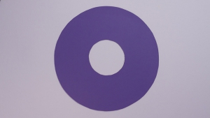 Plak de twee delen op elkaar