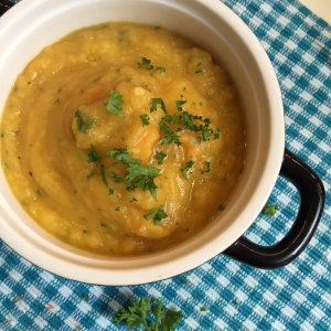 Pureren en opdienen, eet smakelijk