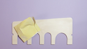 Schuur de randjes glad